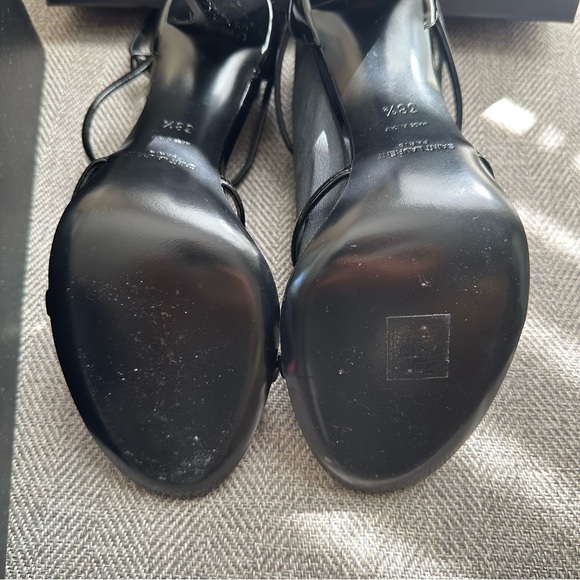 Saint Laurent Patent Leather Cassandra Heels - Picture 6 of 10